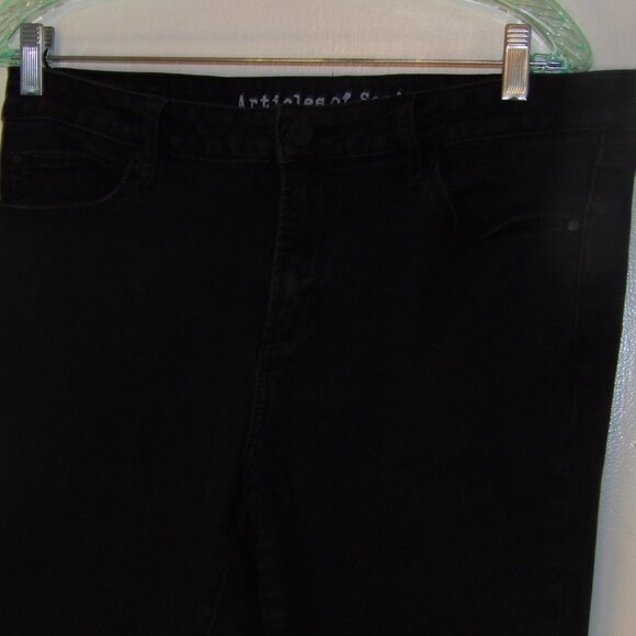Articles Of Society Black Wash Skinny Jeans Sz 32 - Picture 1 of 8